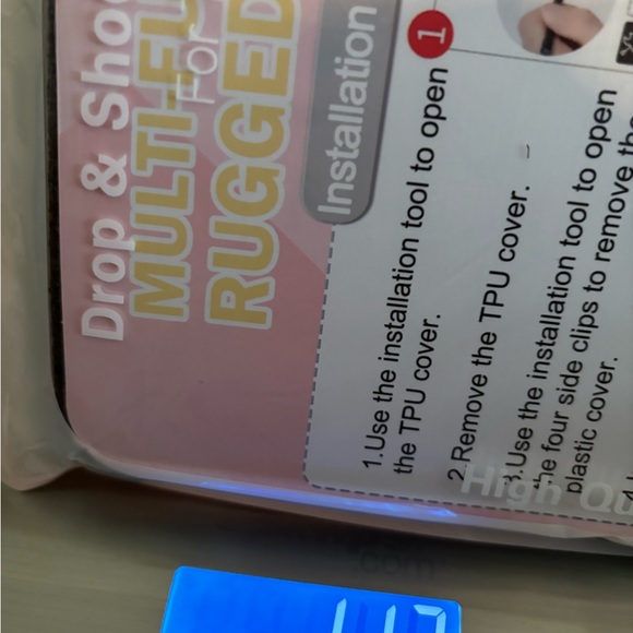 Batyue iPad 10.2 Case, Stand Case, Light Blue And Pink, Bnib - Picture 5 of 6